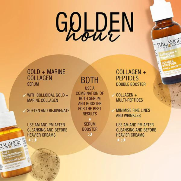 Balance Active Formula Gold + Marine Collagen Rejuvenating Serum 30ml