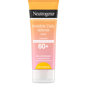 Neutrogena Invisible Daily Defense Sunscreen Lotion SPF 60+ Invisible Daily Defense Sunscreen Lotion SPF 60+